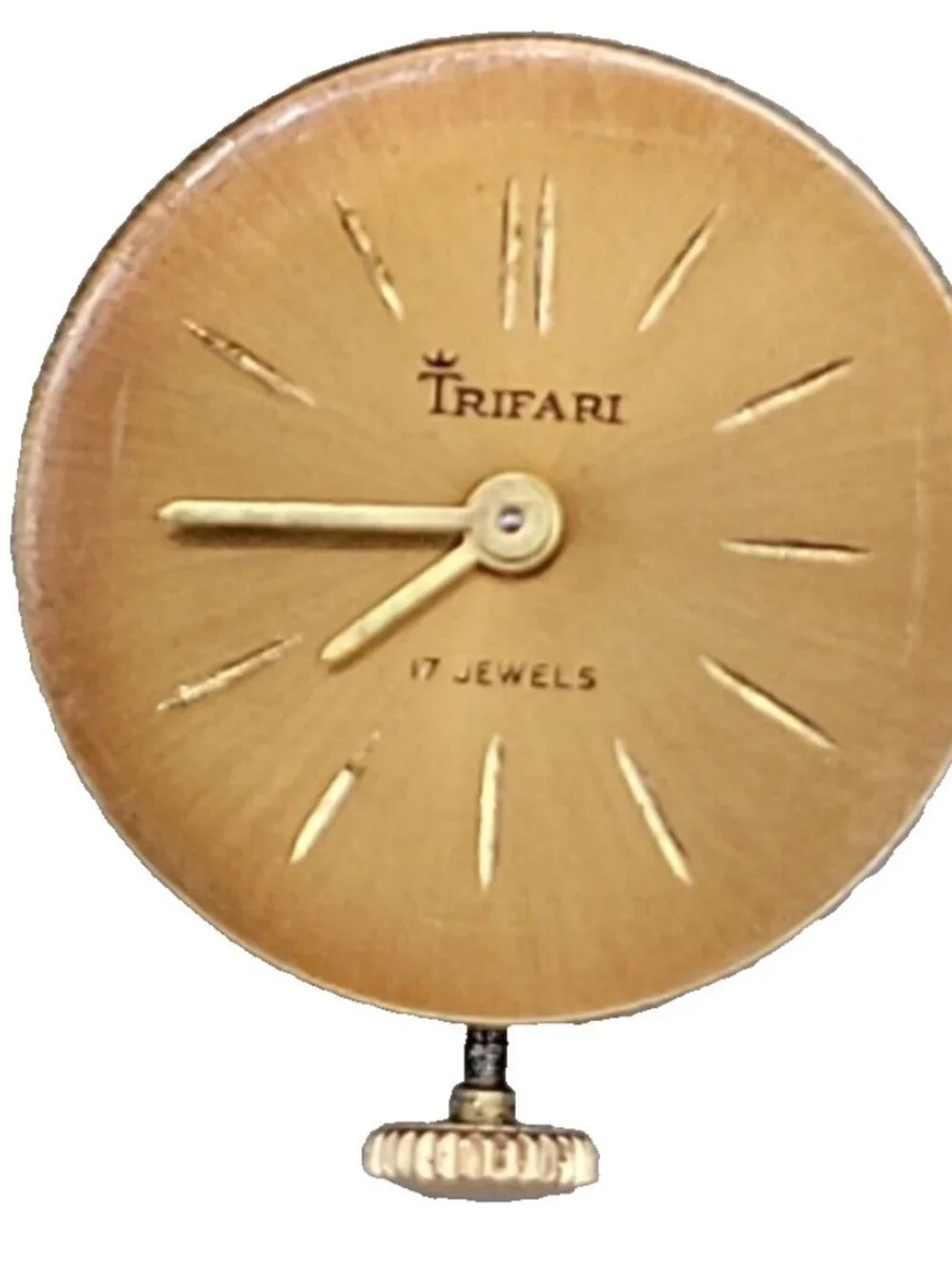 Trifari crown pendant